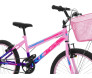 Bicicleta Infantil Feminina Aro 20 KOG com Cestinha