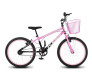 Bicicleta Infantil Feminina Aro 20 KOG Alumínio Com Cestinha