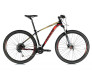 Bicicleta Aro 29 Oggi Big Wheel 7.1 Shimano Deore 18v na cor preta e escrita vermelha e dourado