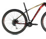 Bicicleta Aro 29 Oggi Big Wheel 7.1 Shimano Deore 18v na cor preta e escrita vermelha e dourado