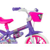 Bicicleta Infantil Aro 12 Feminina Nathor Violet de Rodinha