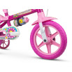 Bicicleta Infantil Aro 12 Feminina Nathor Flower de Rodinha