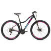 Bicicleta Aro 29 Absolute Hera Feminina 21v de cor preta com detalhe rosa