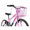 Evidência da cestinha que tem na Bicicleta Infantil Feminina Aro 20 KOG Alumínio Com Cestinha