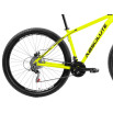 Bicicleta Aro 29 Absolute Nero 4 21V Relação Toda Shimano Freio Disco amarela com letras pretas traseira