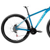 Bicicleta MTB Aro 29 Absolute Nero 4 21 Velocidade Freio Disco na cor azul traseira