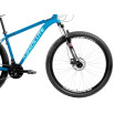 Bicicleta MTB Aro 29 Absolute Nero 4 21 Velocidade Freio Disco na cor azul dianteira