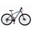 Bicicleta Aro 29 KSW XLT 2020 Altus 24v Hidráulico na cor preta e escrita azul claro